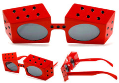 RED DICE PARTY GLASSES (Sold by the piece or dozen )