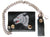 EMBROIDERED LONE WOLF TRIFOLD LEATHER WALLET WITH CHAIN (Sold by the piece)