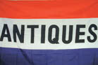 ANTIQUES 3' X 5' FLAG (Sold by the piece)