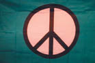 PEACE SIGN 3' X 5' FLAG (Sold by the piece)