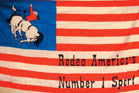 RODEO #1 SPORT 3' X 5' FLAG (Sold by the piece)
