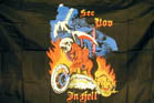 SEE YOU IN HELL 3' X 5' FLAG (Sold by the piece)