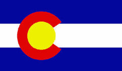 COLORADO STATE 3' X 5' FLAG (Sold by the piece)