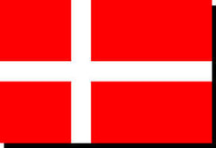 DENMARK 3' X 5' COUNTRY FLAG (Sold by the piece) CLOSEOUT NOW $ 2.95 EA