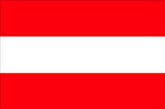 AUSTRIA COUNTRY 3' X 5' FLAG (Sold by the piece) CLOSEOUT $ 2.95 EA