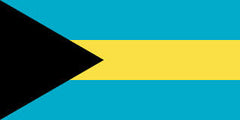BAHAMAS COUNTRY 3' X 5' FLAG (Sold by the piece) CLOSEOUT $ 2.50 EA