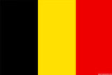 BELGIUM COUNTRY 3' X 5' FLAG (Sold by the piece) CLOSEOUT $ 2.50 EA