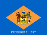 DELAWARE 3' X 5' FLAG (Sold by the piece)