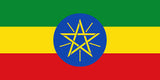 ETHIOPIA COUNTRY 3' X 5' FLAG (Sold by the piece) CLOSEOUT $ 2.50 EA
