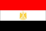 EGYPT COUNTRY 3' X 5' FLAG (Sold by the piece) CLOSEOUT $ 2.50 EA