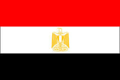 EGYPT COUNTRY 3' X 5' FLAG (Sold by the piece) CLOSEOUT $ 2.50 EA
