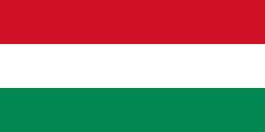 HUNGARY 3' X 5' FLAG (Sold by the piece)