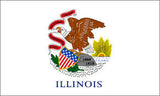 ILLINOIS 3' X 5' FLAG (Sold by the piece)