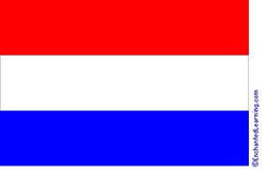 NETHERLANDS COUNTRY  3' X 5' FLAG (Sold by the piece) CLOSEOUT NOW 2.95 EA