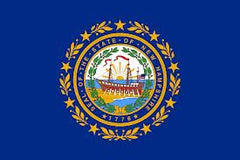 NEW HAMPSHIRE STATE 3' X 5' FLAG (Sold by the piece) *- CLOSEOUT $ 2.95 EA