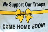 SUPPORT OUR TROOPS 3' X 5' FLAG (Sold by the piece)
