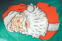 SANTA FACE 3' X 5' FLAG (Sold by the piece)