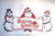 SEASONS GREETINGS SNOWMAN 3' X 5' FLAG (Sold by the piece)