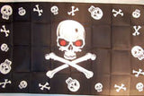 SKULLS & SKULL RED EYES 3' X 5' FLAG (Sold by the piece)