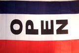 VERTICAL OPEN 3' X 5' FLAG (Sold by the piece)