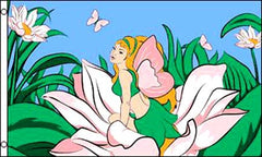 GARDEN FAIRY 3 x 5 FANTASY FLAG (Sold by the piece)
