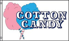 COTTON CANDY 3 X 5 SALES FLAG (Sold by the piece)