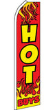 SUPER SWOOPER 15 FT HOT BUYS FLAG  (Sold by the piece)