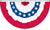AMERICAN USA BUNTING HANGING BANNER 5X3 FLAG ( sold by the piece )