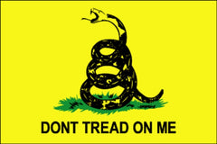 DON'T TREAD ON ME YELLOW / GADSEN 3' X 5' FLAG (Sold by the piece)