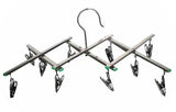 EXPANDABLE 10 METAL CLIP HANGING DISPLAY RACK (Sold by the piece) *- CLOSEOUT NOW $ 10 EA