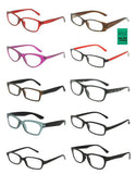 DESIGNER FASHION READING GLASSES STYLE #B ( sold by the dozen )