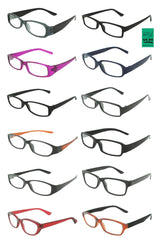 DESIGNER FASHION READING GLASSES STYLE #A ( sold by the dozen )
