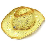 CAMEL TWO TONE WOVEN COWBOY HAT (Sold by the piece) *- CLOSEOUT NOW $ 6.50 EA