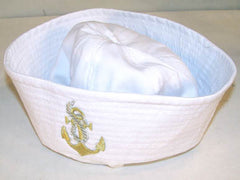 SAILORS HAT WITH ANCHOR (Sold by the piece) *- CLOSEOUT NOW $ 1.50 EA
