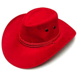RED ROPER COWBOY HAT (Sold by the piece) *- CLOSEOUT $ 2.50 EA