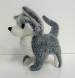 Walking Barking Cute Fluffy Toy Husky Dog(sold by the piece or dozen)