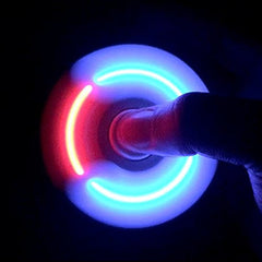 LIGHT UP MULITCOLOR FINGER FIDGET HAND FLIP SPINNERS ( sold by the PIECE OR dozen ) **- CLOSEOUT NOW $ 2 EACH