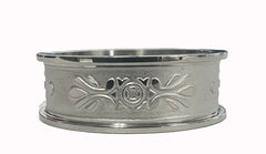 Metal Design Womens Stainless Steel Ring (sold by the piece)