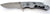 SILVER IWO JIMA MARINES STAINLESS STEEL 8 INCH FOLDING KNIFE ( sold by the piece )