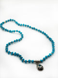 TURQUOISE COLOR BEAR CLAW NECKLACE (sold by the piece)