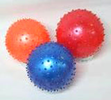3 INCH KNOBBY BALLS  (Sold by the dozen) *--  CLOSEOUT NOW 25 CENTS EA