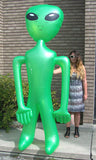 HUGE 100 INCH INFLATABLE GREEN ALIEN ( sold by the piece )