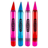 LARGE CRAYON INFLATABLE  44 INCH  (Sold by the  piece or dozen) *