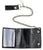 PEACE WORD TRIFOLD LEATHER WALLETS WITH CHAIN (Sold by the piece)