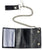 BLUE NAUTICAL STAR TRIFOLD LEATHER WALLETS WITH CHAIN (Sold by the piece)