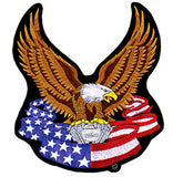 JUMBO BACK PATCH USA EAGLE ENGINE (Sold by the piece)