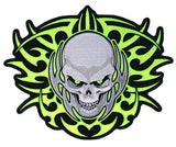 JUMBO BACK PATCH TRIBAL SKULL (Sold by the piece)