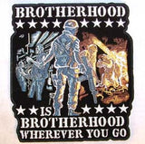 BROTHERHOOD JUMBO 6 INCH PATCH (Sold by the piece)