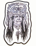 INDIAN WARRIOR JUMBO PATCH (Sold by the piece)