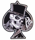 SKELETON SPADE JUMBO PATCH (Sold by the piece)